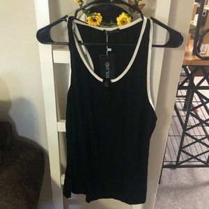 Black tank top from Amazon NWT